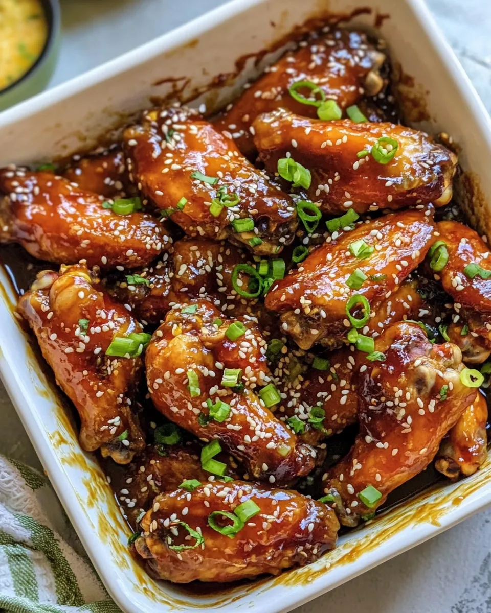 homemade Sticky Sesame Chicken Wings photo
