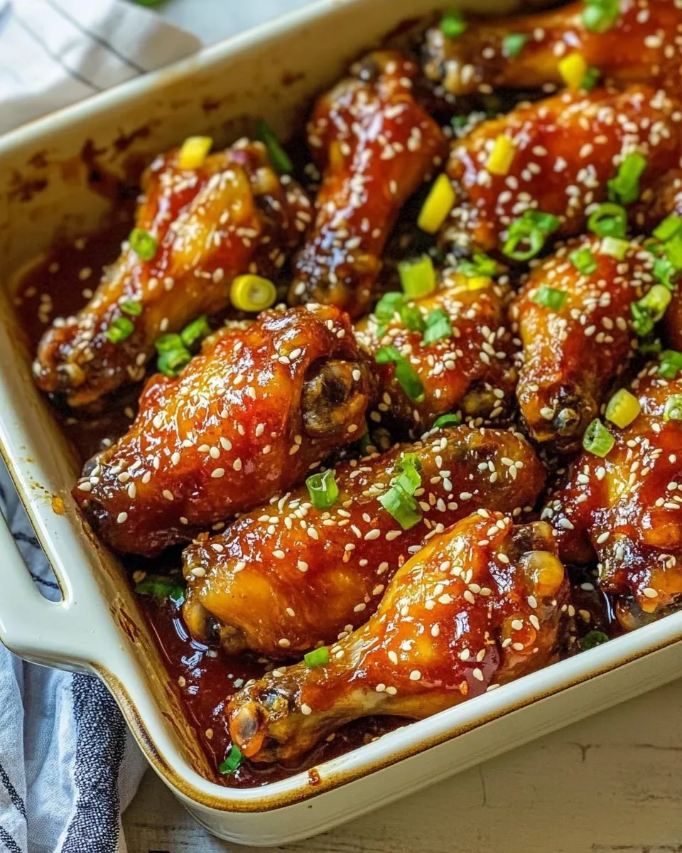 easy Sticky Sesame Chicken Wings picture