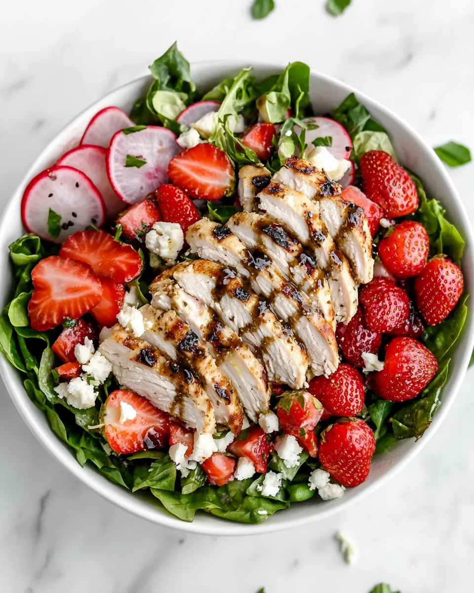 Classic Strawberry-Chicken Salad dish photo