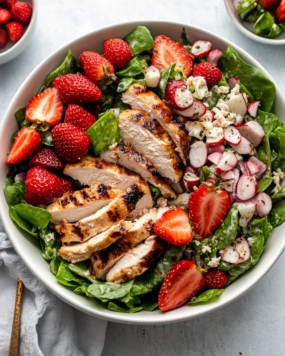 Delicious Strawberry-Chicken Salad picture