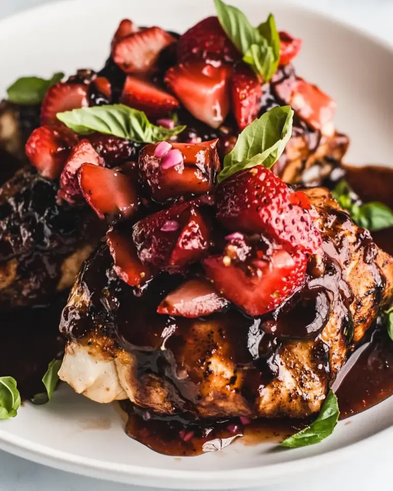 Homemade Strawberry Balsamic Chicken photo