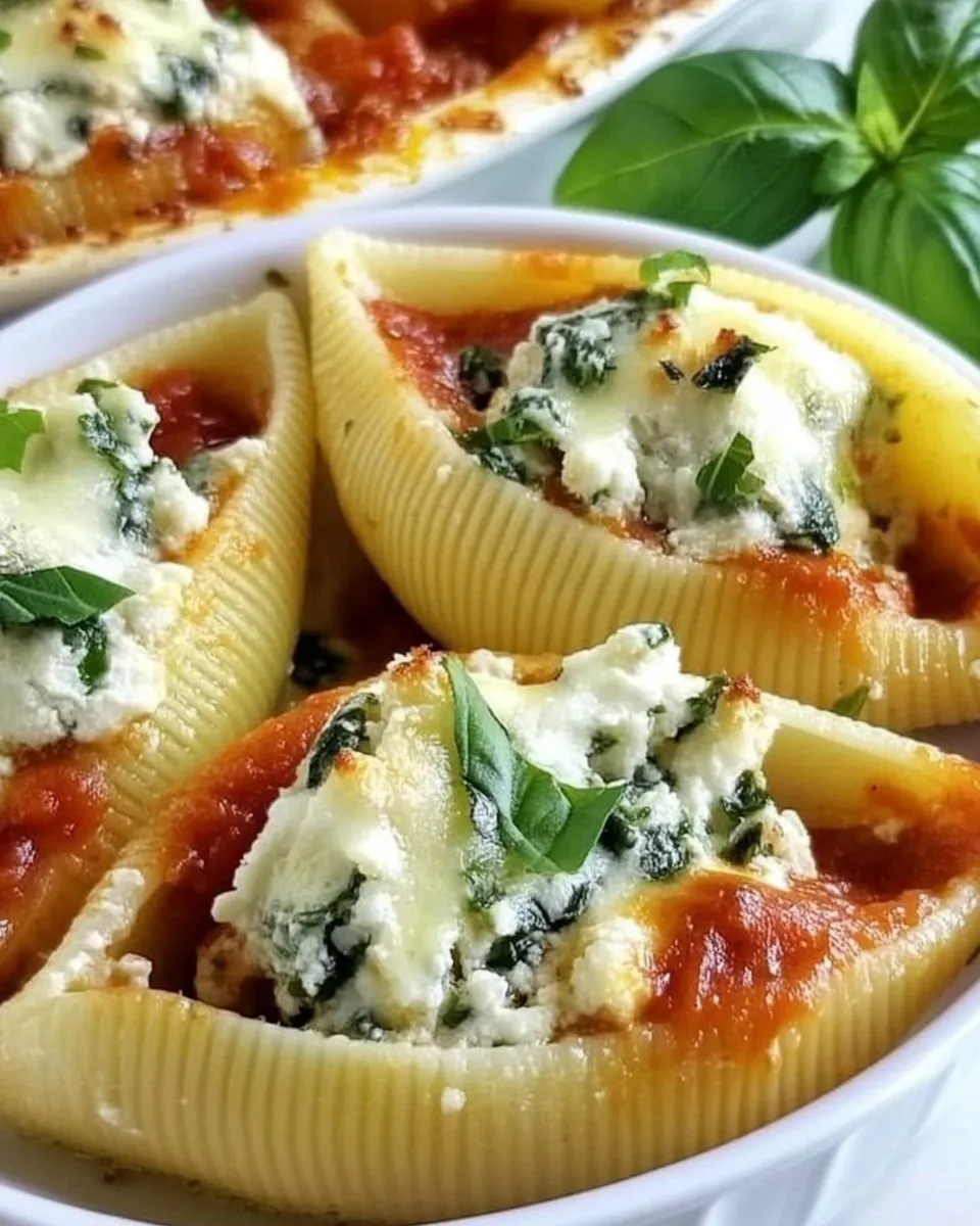 Easy Stuffed Pasta Shells dish photo