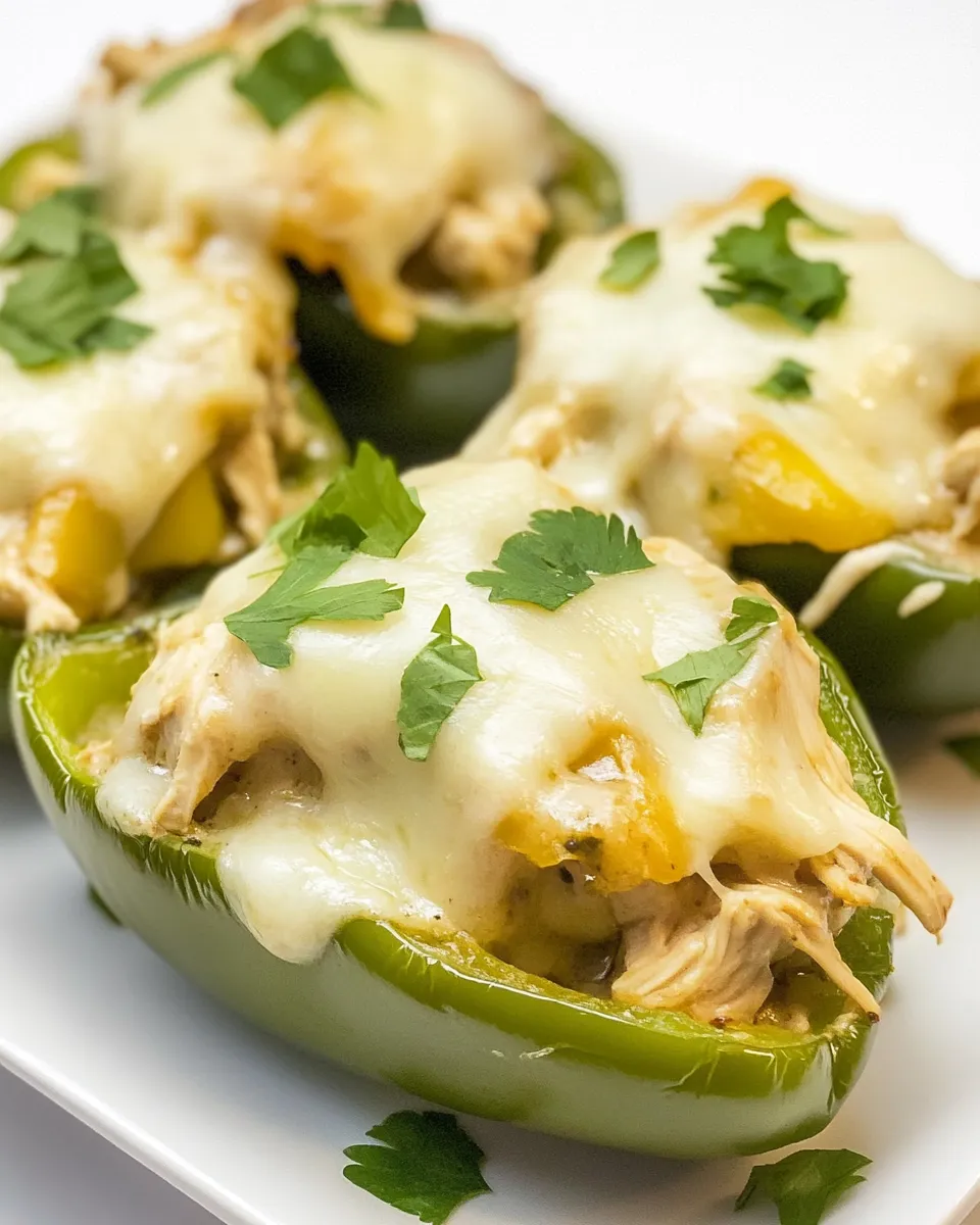 Delicious Stuffed Philly Chicken Peppers dish photo