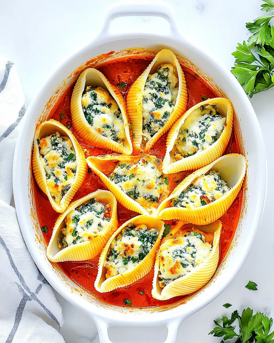 Easy Stuffed Shells recipe image
