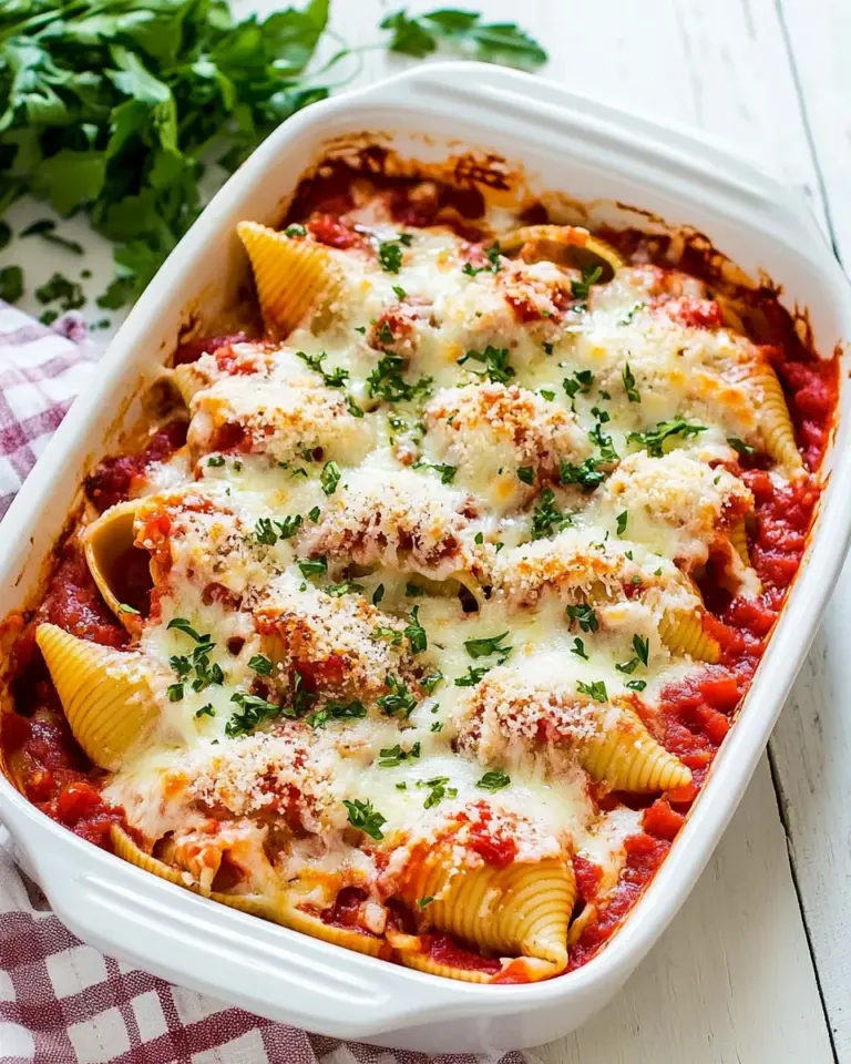 Homemade Stuffed Shells Recipe photo