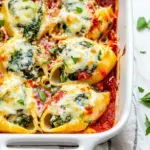 Homemade Stuffed Shells with Spinach photo