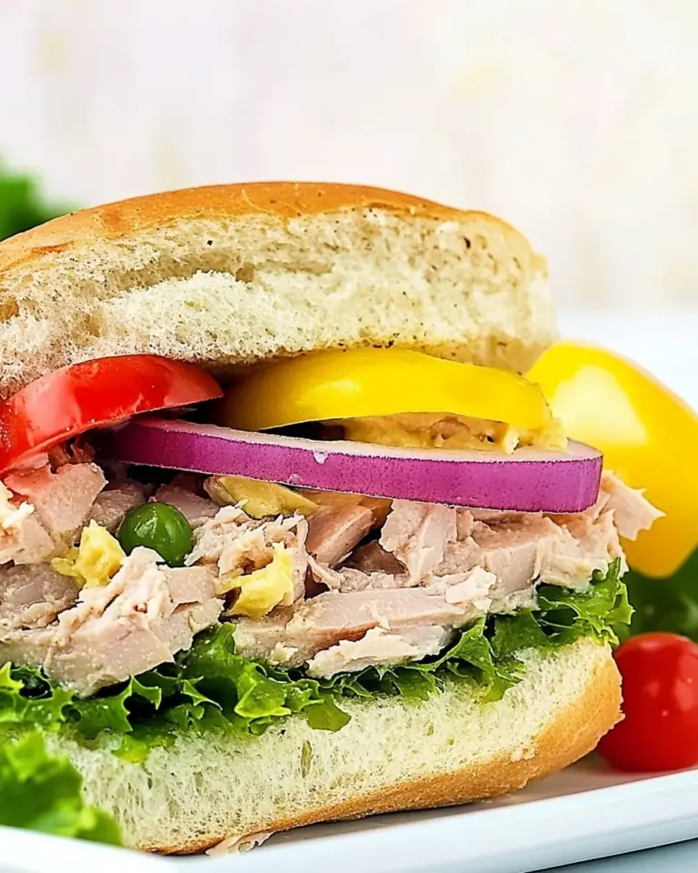 Homemade Subway Tuna Salad photo
