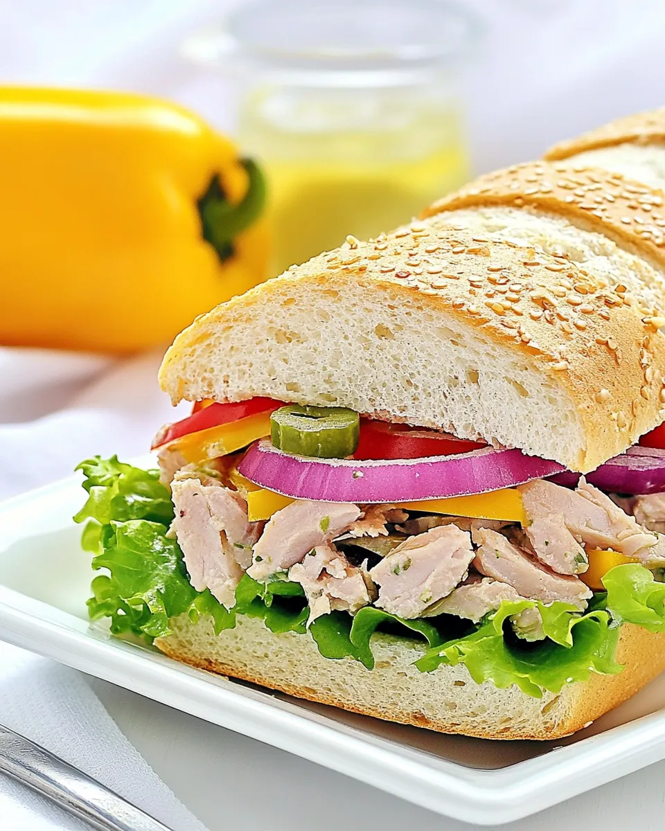 Classic Subway Tuna Salad image