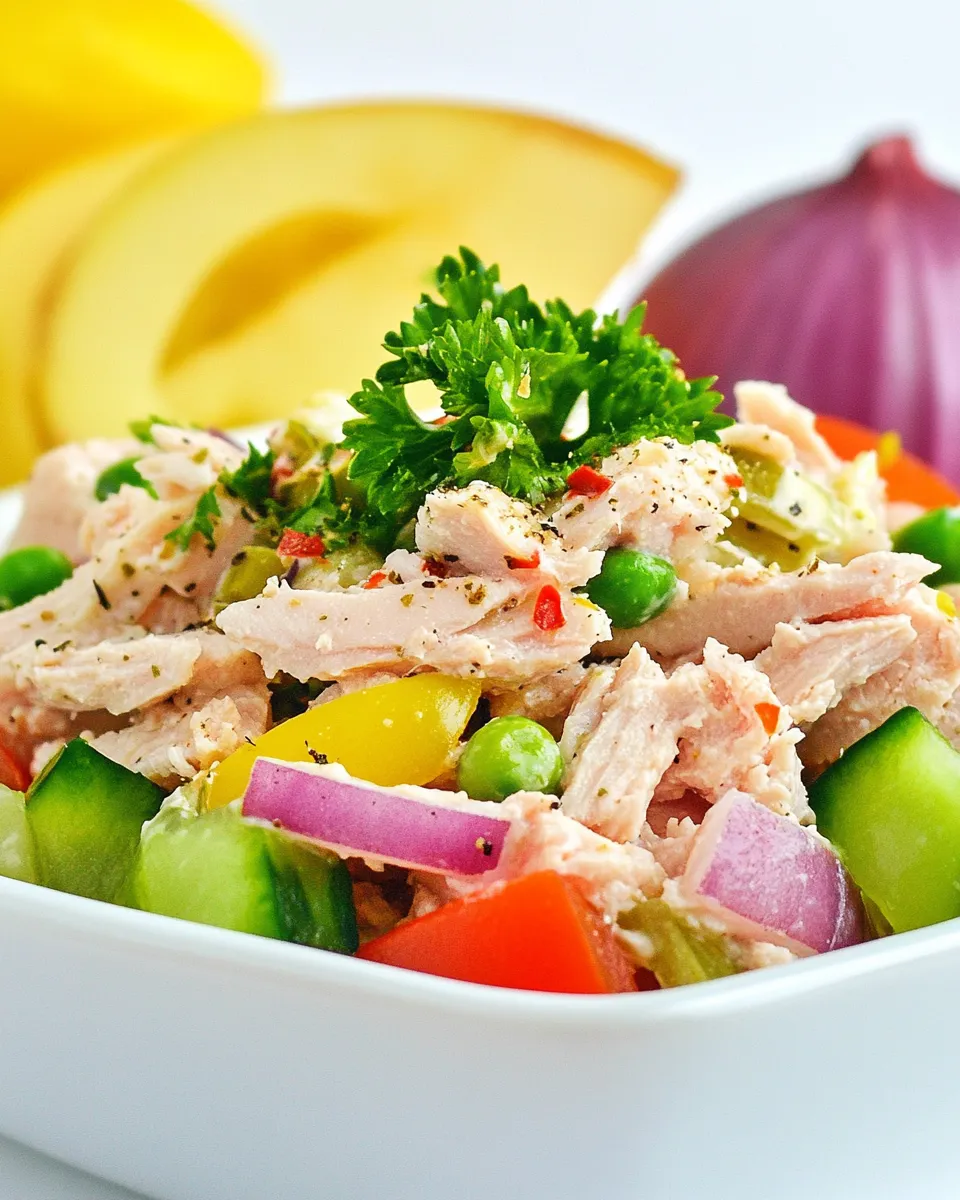 Easy Subway Tuna Salad recipe photo