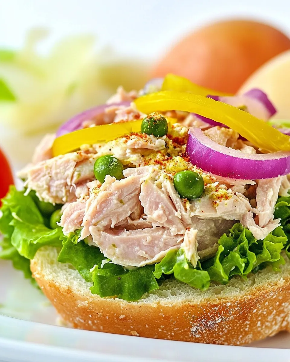 Delicious Subway Tuna Salad dish photo