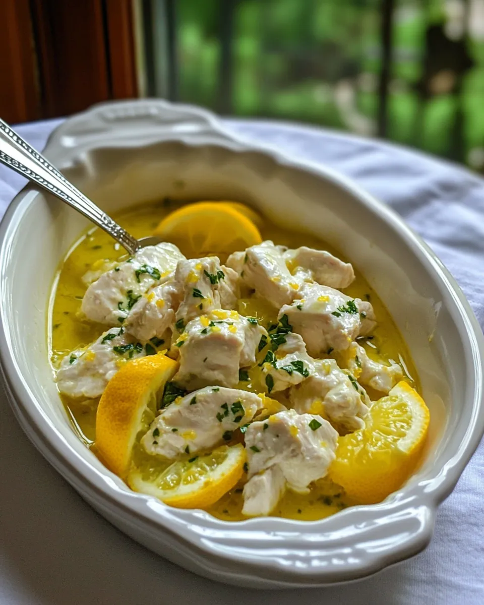 Classic Sunshine Chicken with Lemon Jell-O dish photo