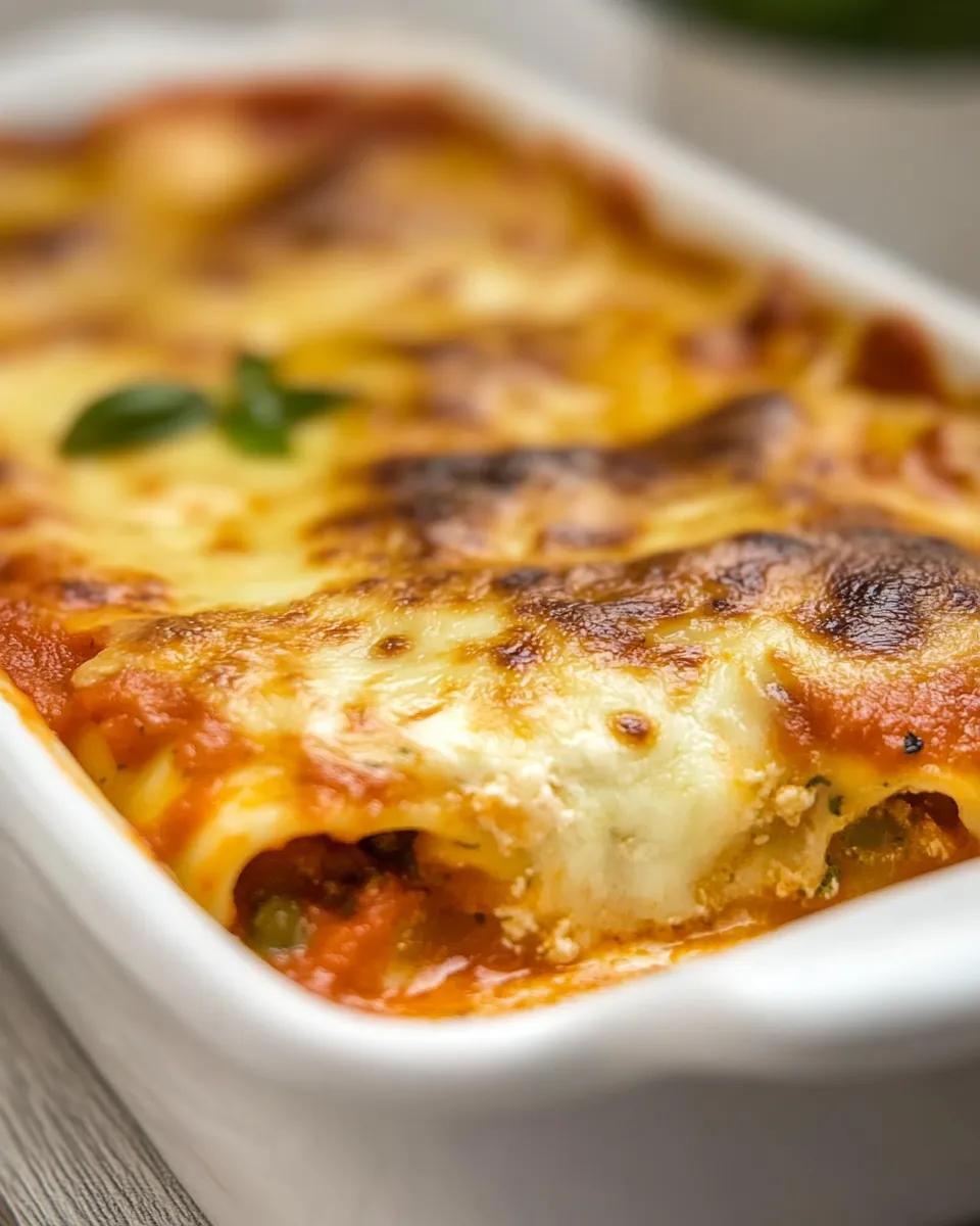 Easy Super Veggie Lasagna recipe photo