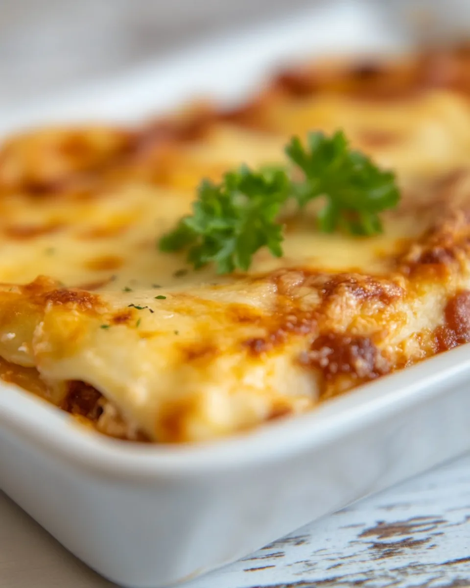 Delicious Super Veggie Lasagna plate image