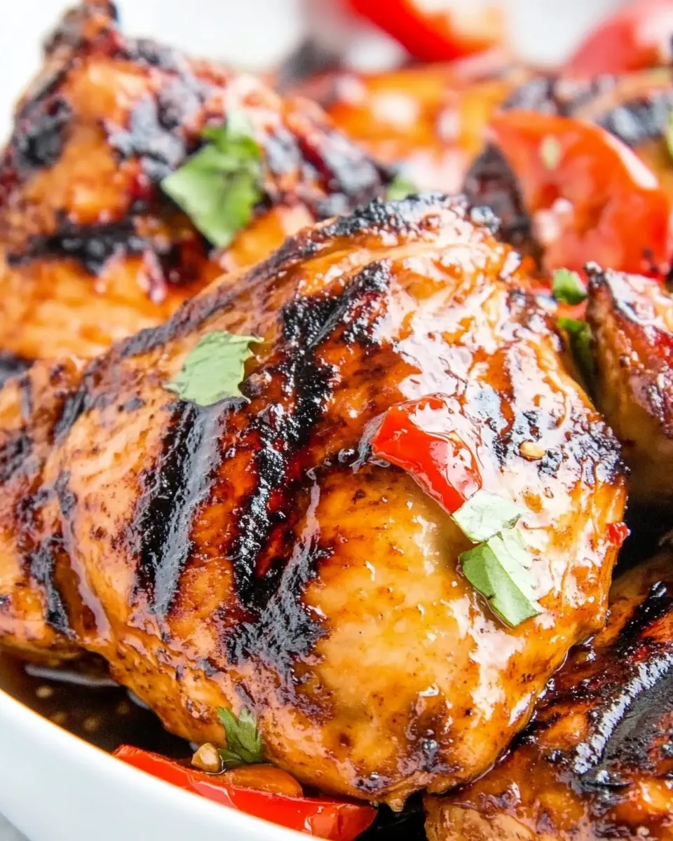 Classic Sweet Chili Grilled Chicken plate image