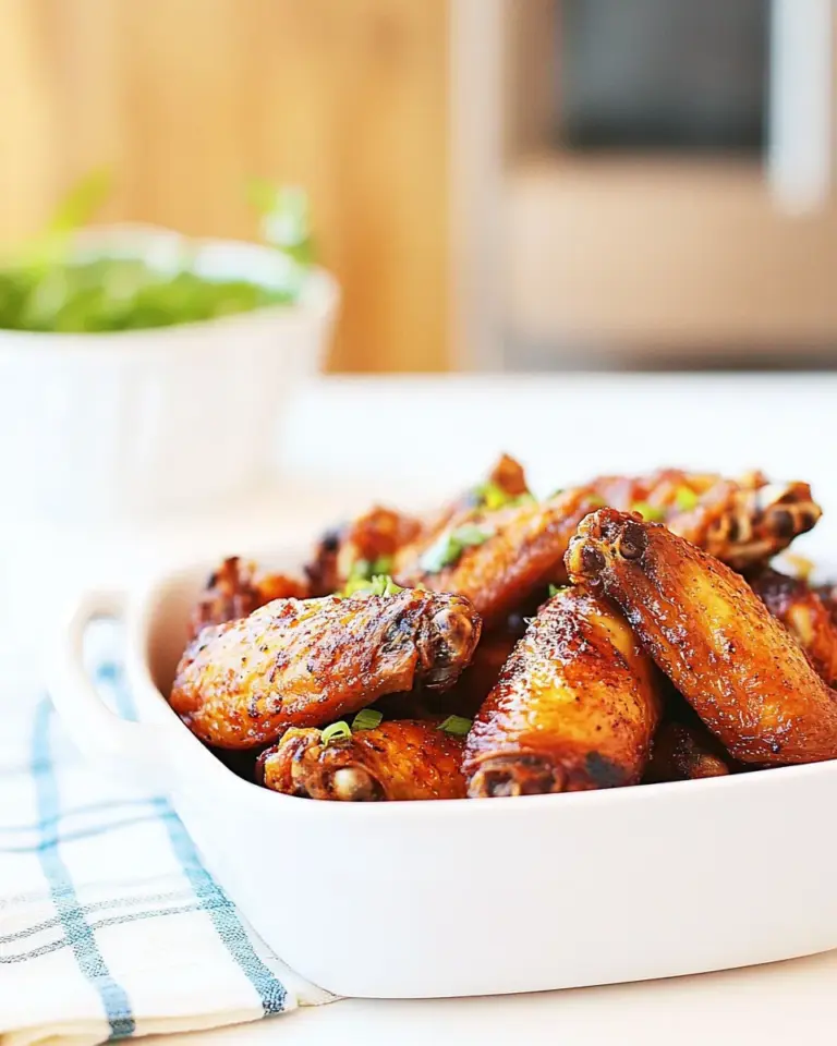 Homemade Sweet Tea-Brined Hot Chicken Wings recipe photo