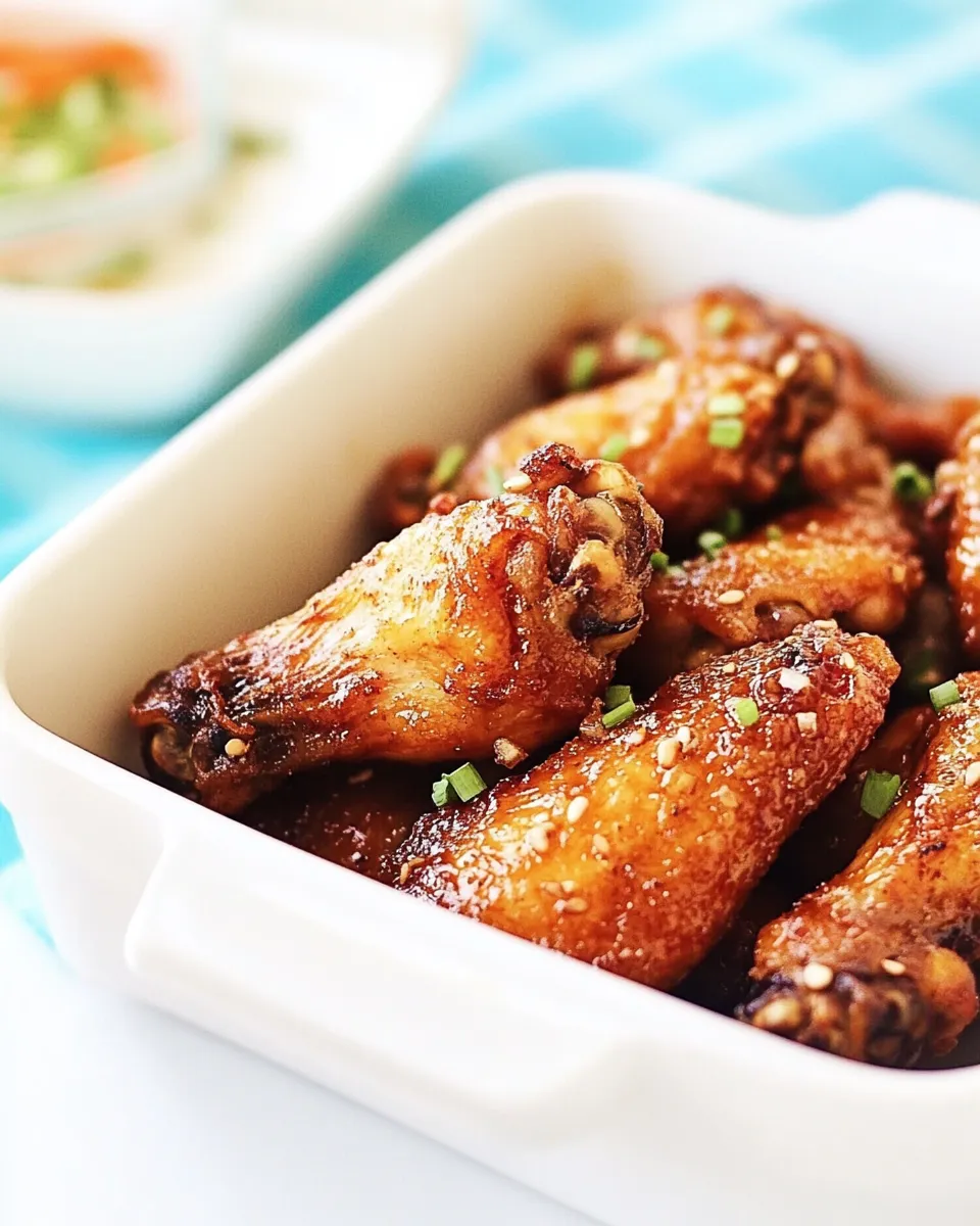 Classic Sweet Tea-Brined Hot Chicken Wings dish photo