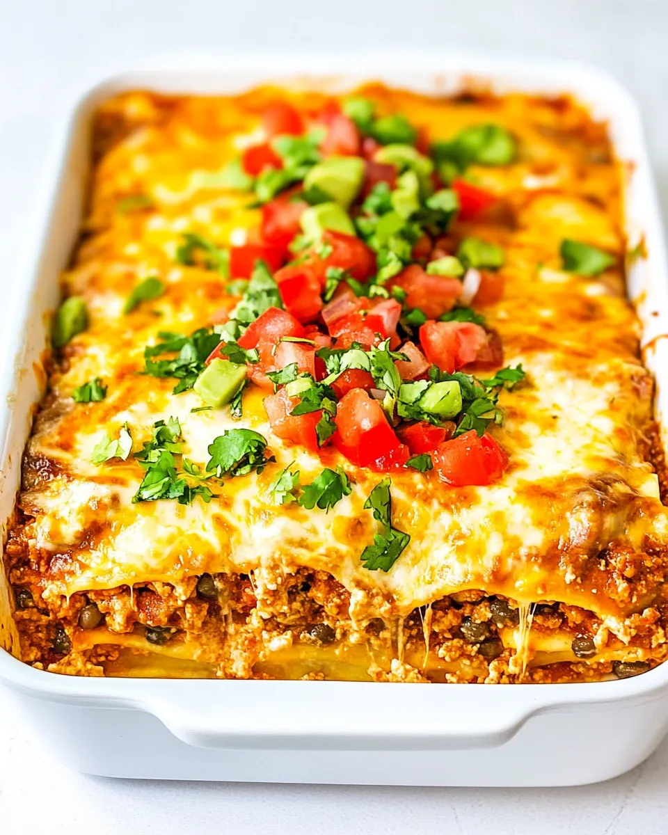 Homemade Taco Lasagna photo