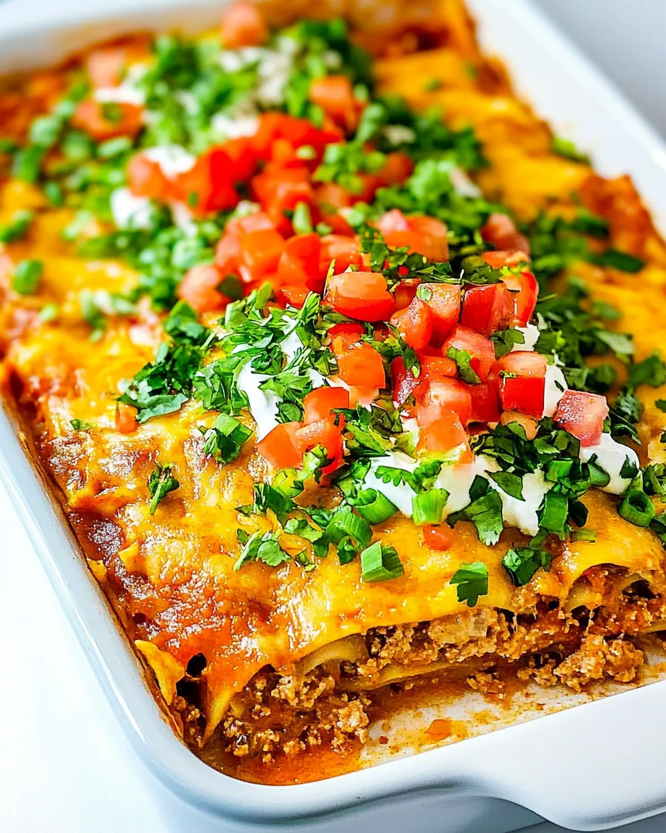 Delicious Taco Lasagna plate image