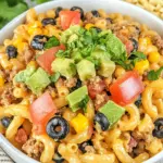 Homemade Taco Macaroni and Cheese photo