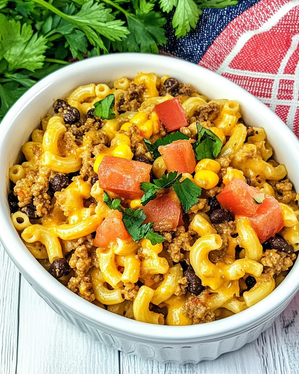 Classic Taco Macaroni and Cheese image