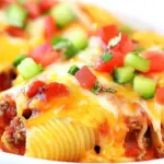 Homemade Taco Stuffed Pasta Shells Recipe photo