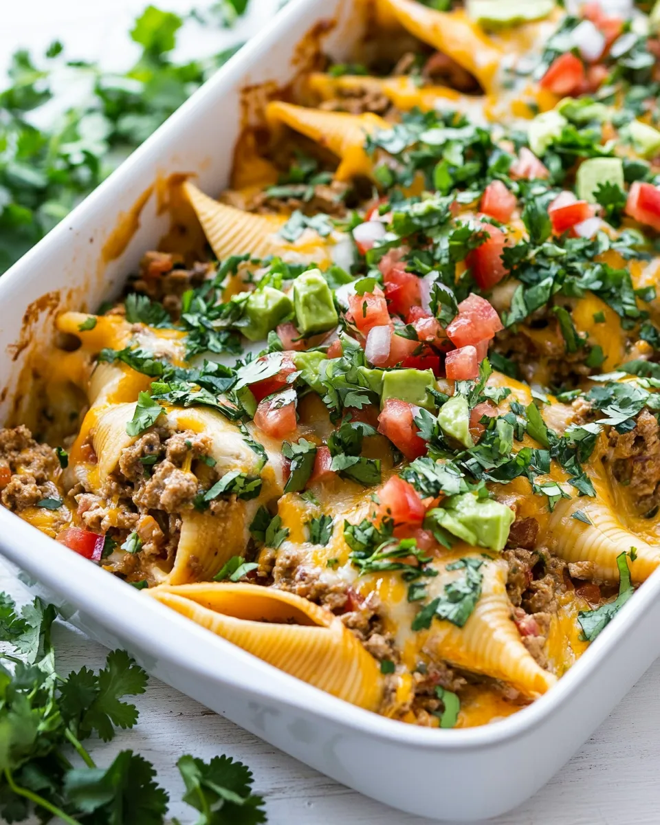 Classic Taco Stuffed Shells image