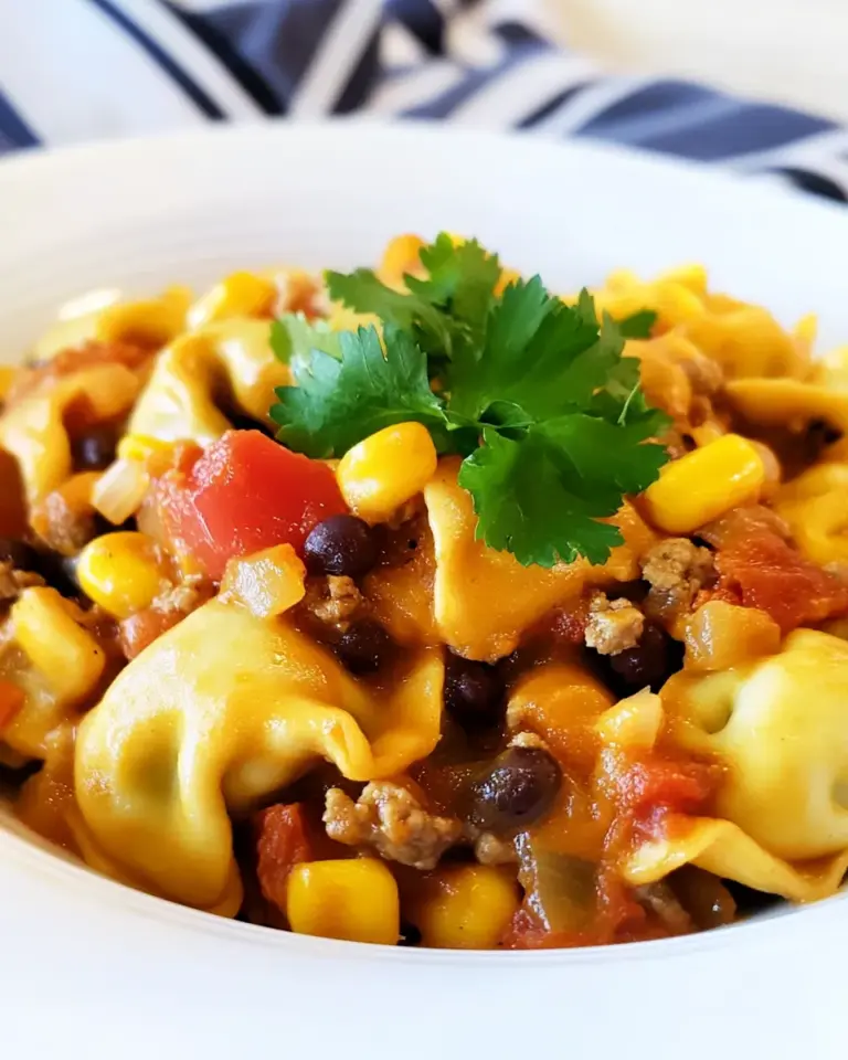 Homemade Taco Tortellini photo