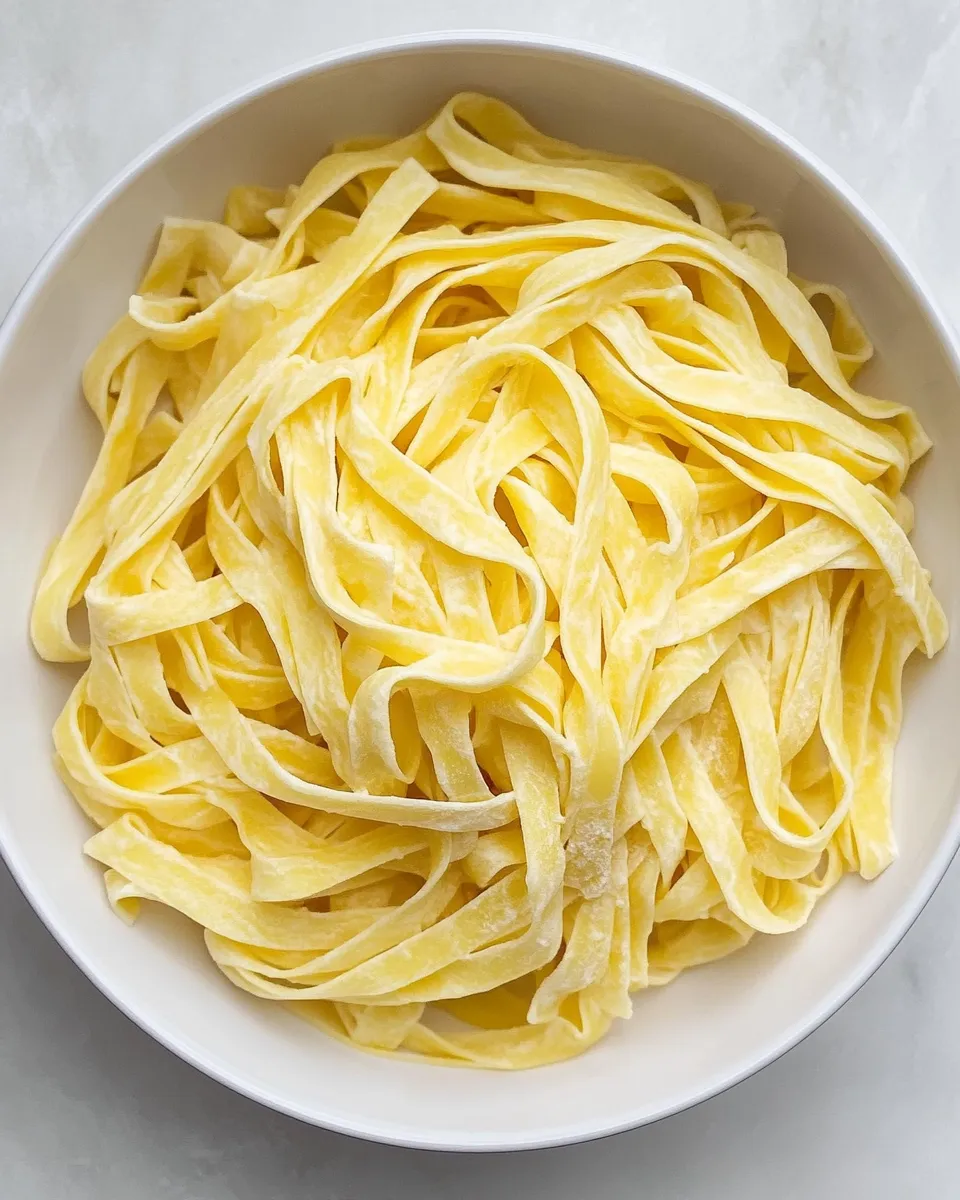 Homemade Tagliatelle Pasta photo