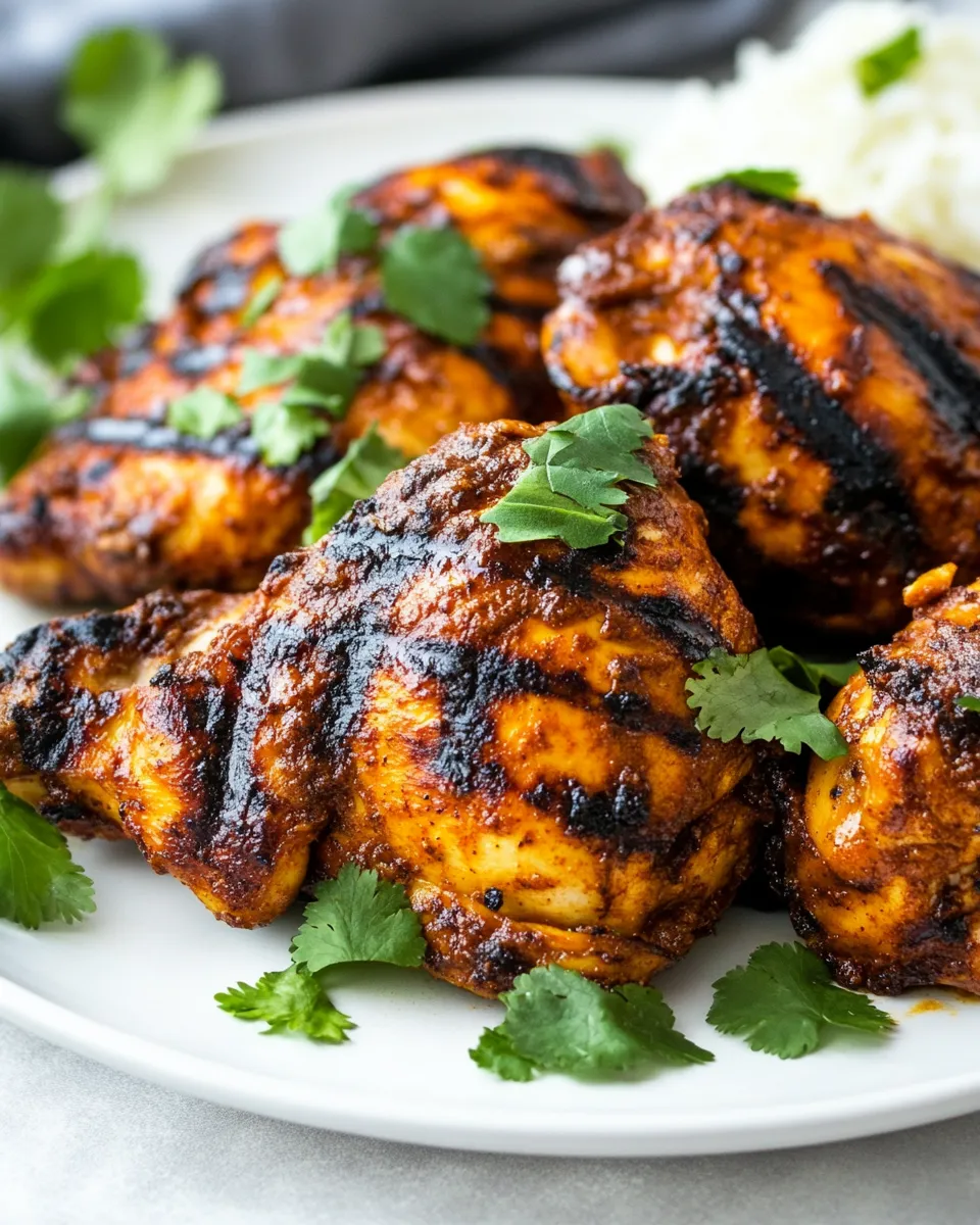 Easy Tandoori Chicken food shot