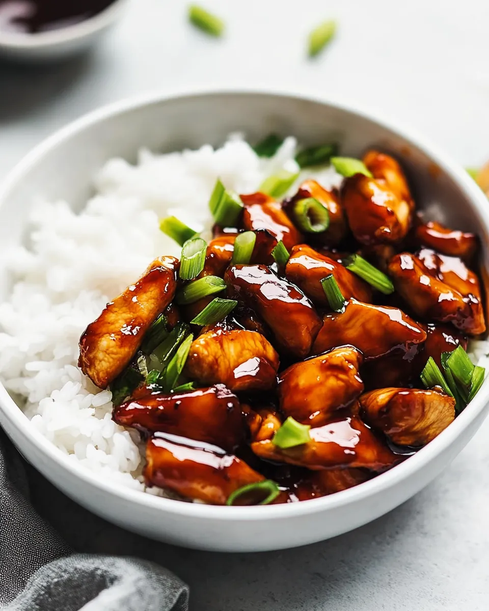 Homemade Teriyaki Chicken photo