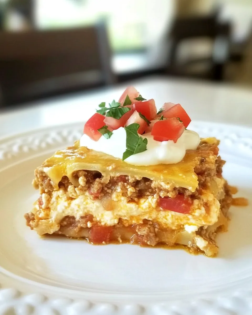 Homemade Texas Lasagna photo