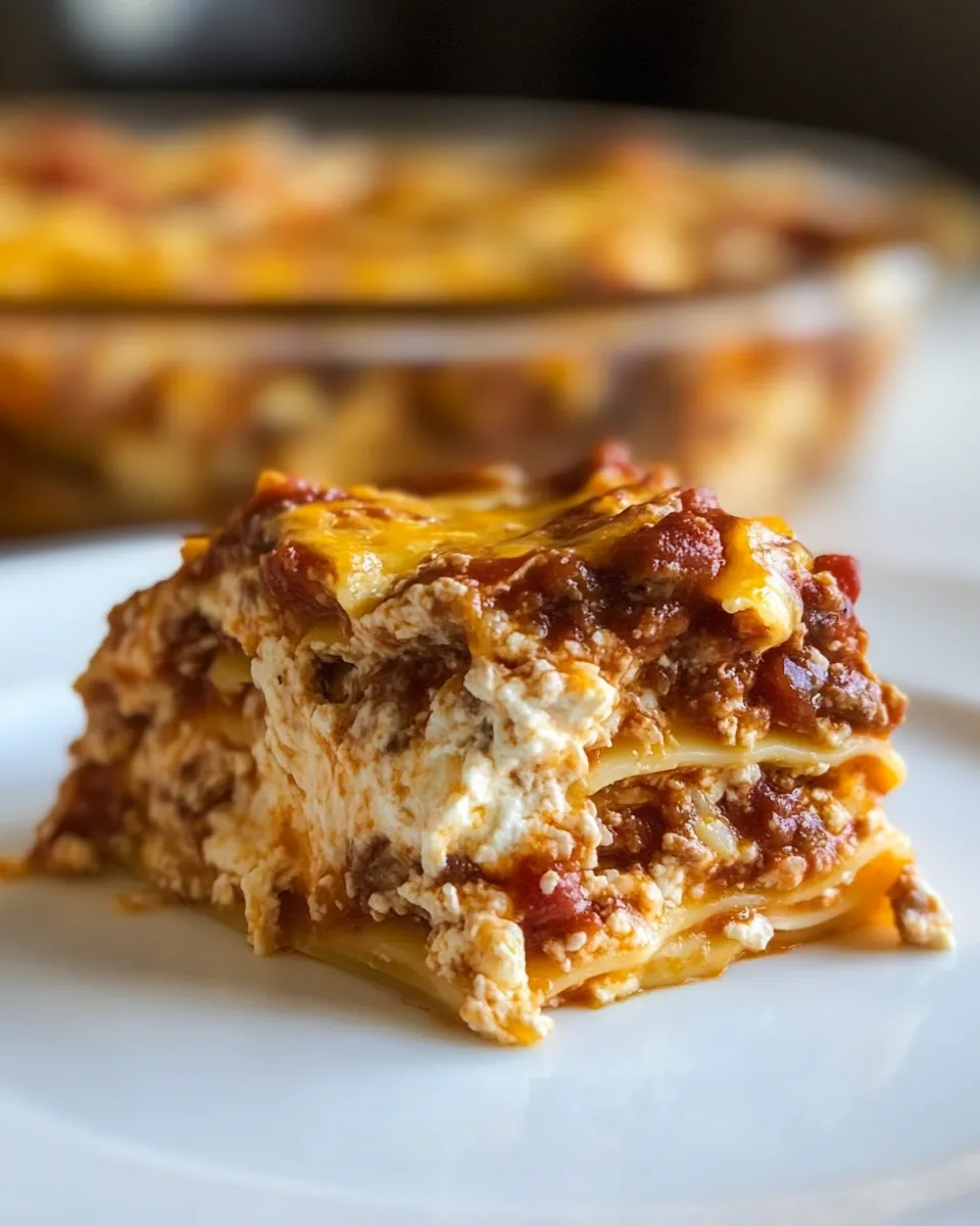 Easy Texas Style Lasagna recipe photo