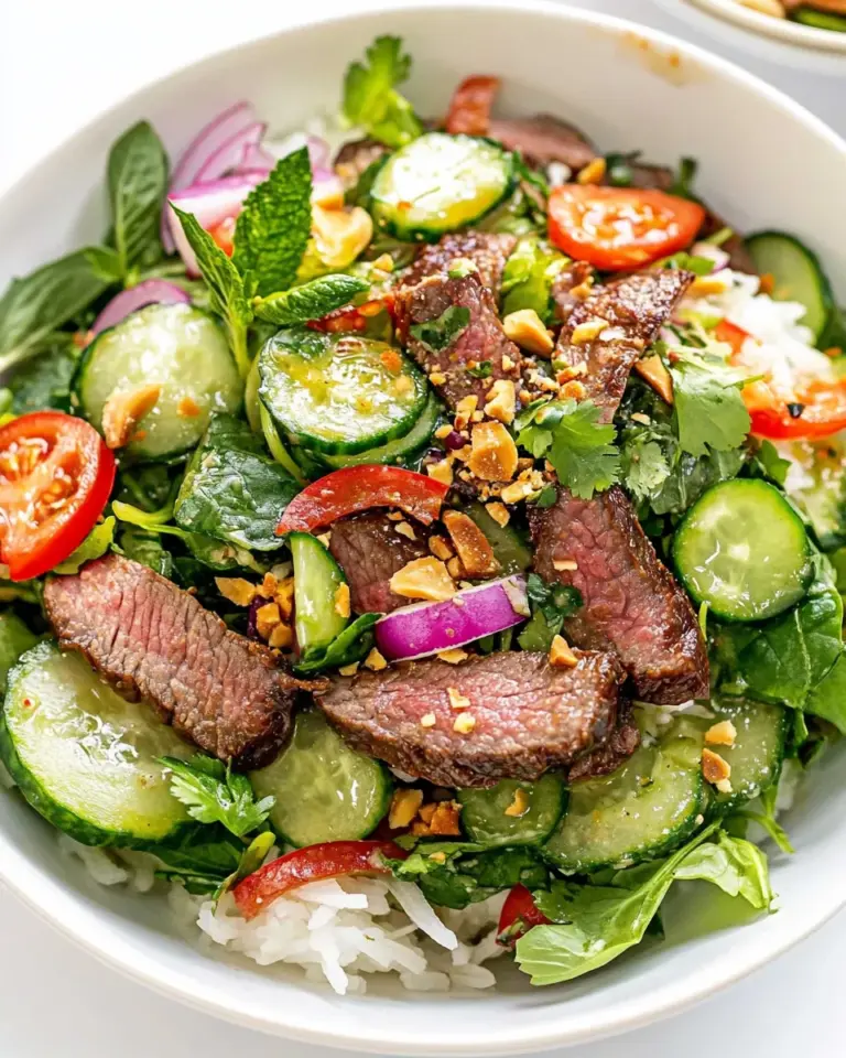 Delicious Thai Beef Salad recipe photo