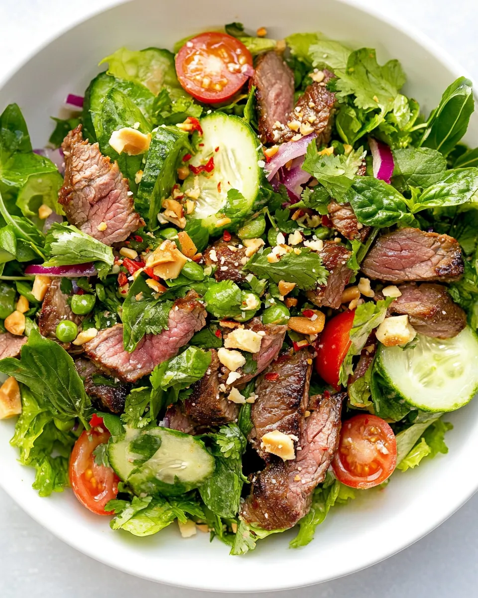 Easy Thai Beef Salad picture