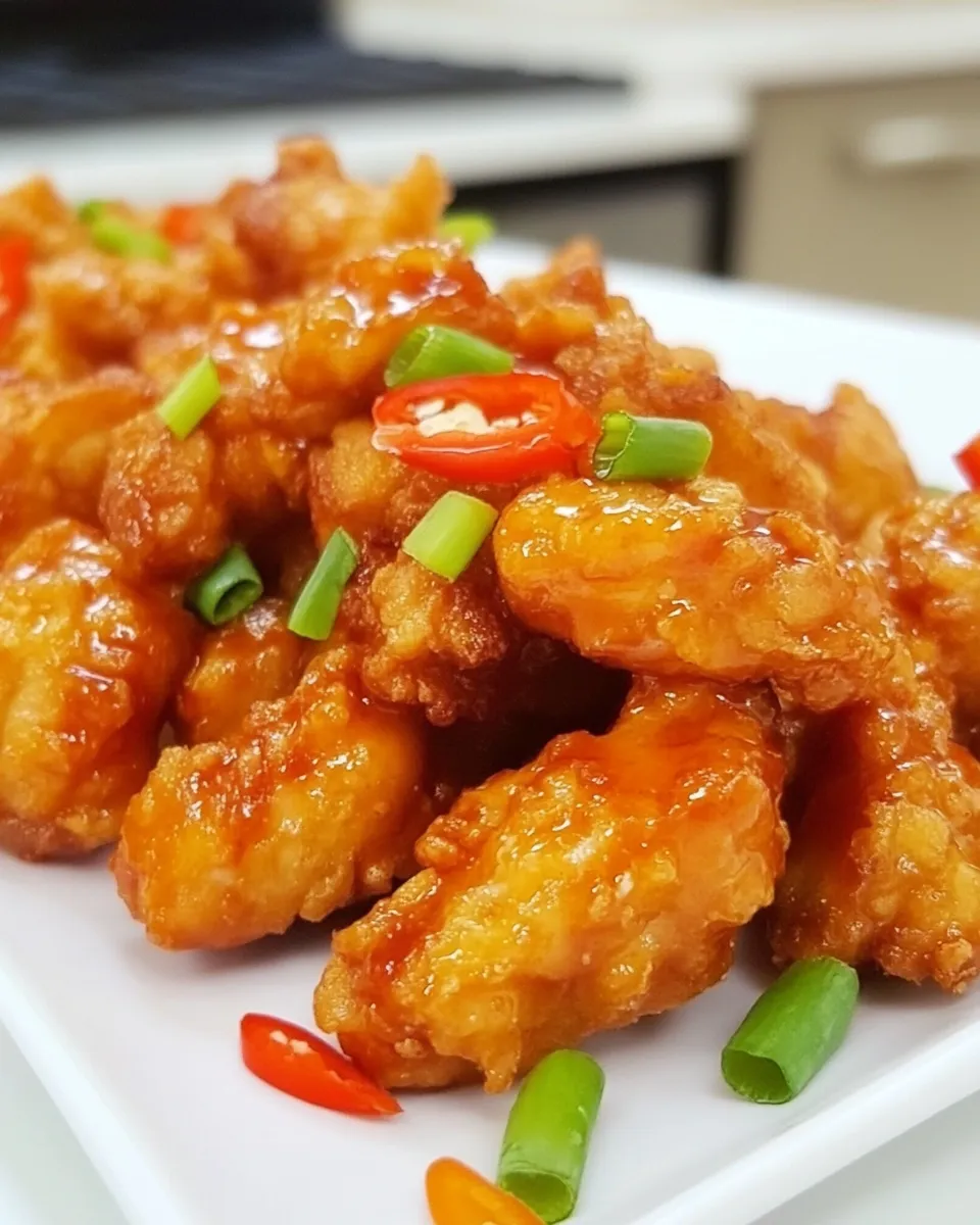 Delicious Thai Chicken Bites food shot