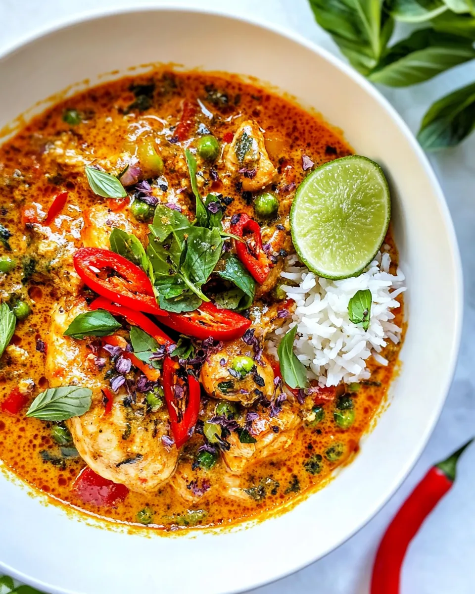 Classic Thai Coconut Curry Chicken image