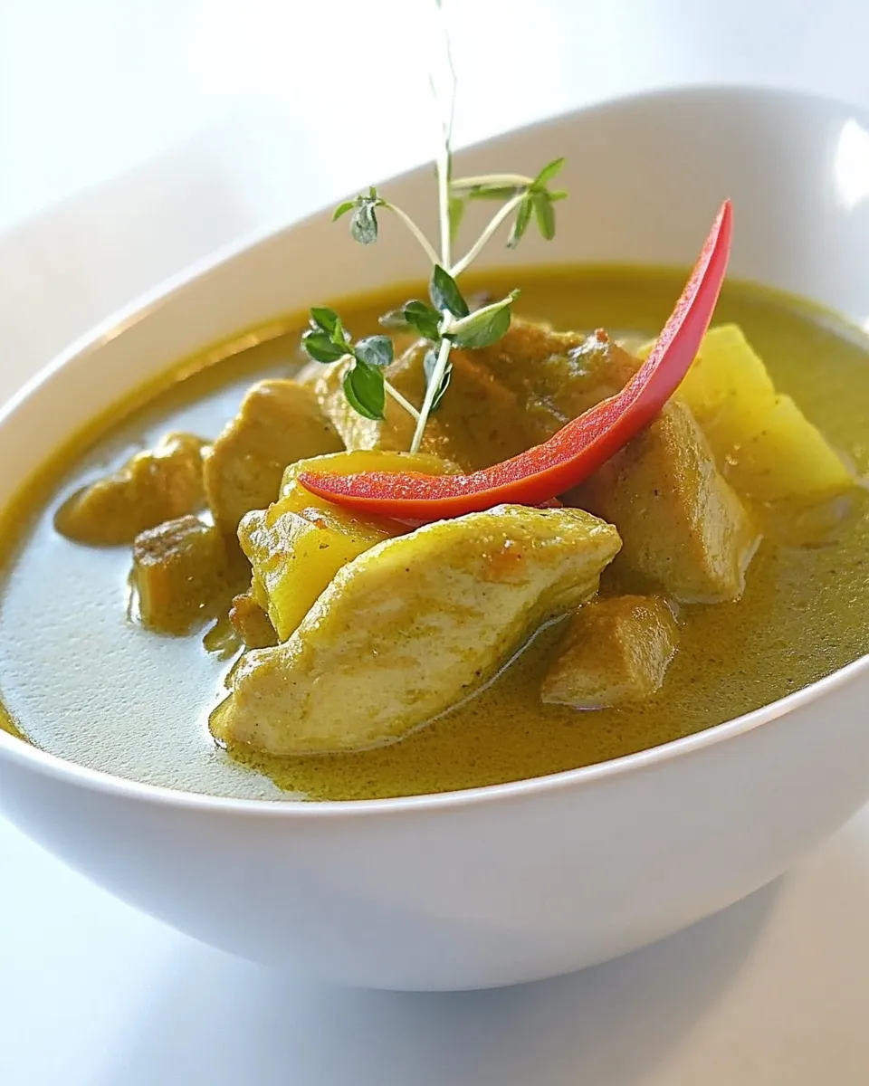 Easy Thai Green Chicken Curry recipe photo