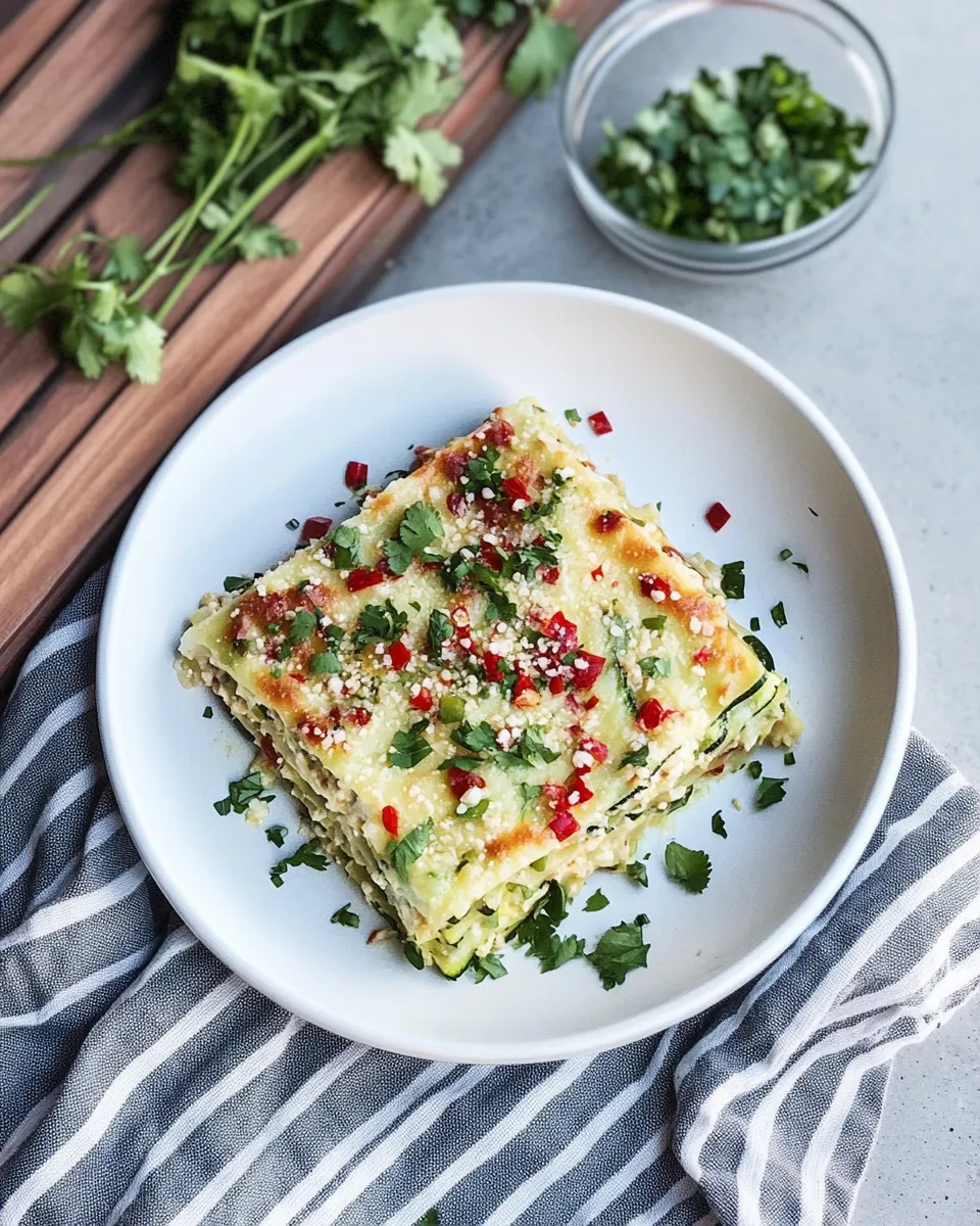 Homemade Thai Slow-Cooker Zucchini Lasagna photo