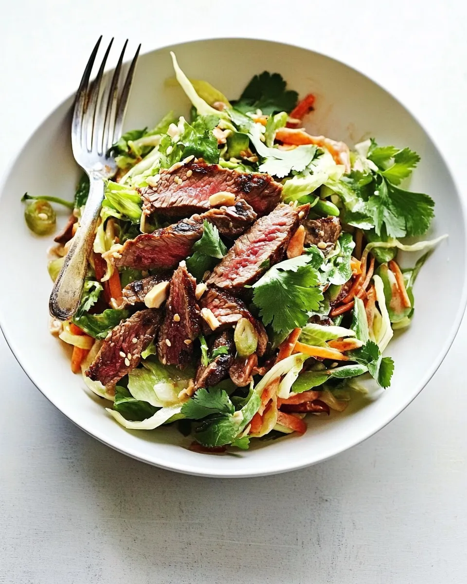 Homemade Thai Steak Salad Recipe photo