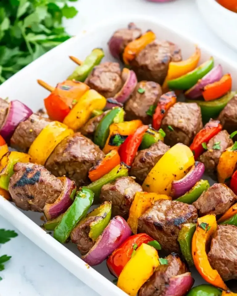 Homemade The BEST Steak Kabobs recipe photo