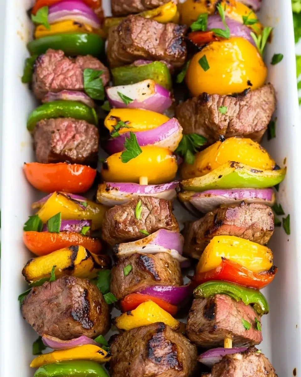Classic The BEST Steak Kabobs dish photo
