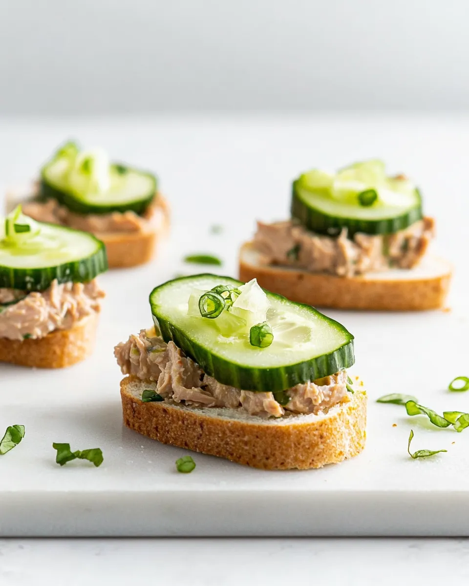 Classic The Best Cucumber Tuna Sandwich Recipe image