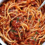 homemade The Best Instant Pot Spaghetti photo