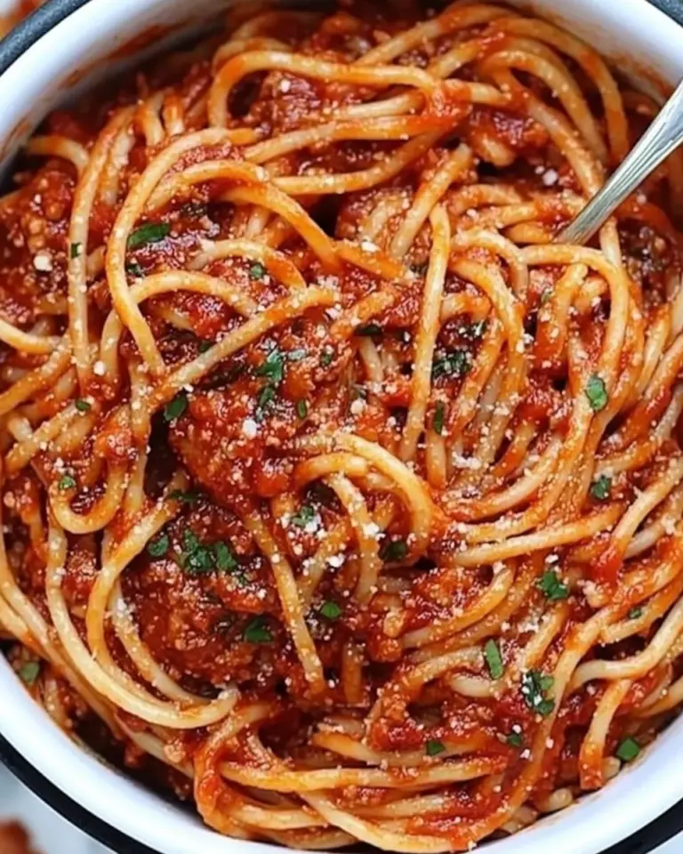 homemade The Best Instant Pot Spaghetti photo
