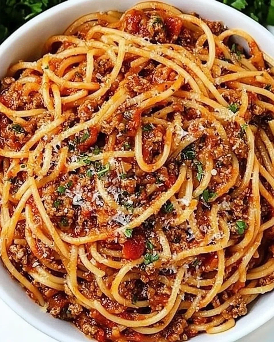 classic The Best Instant Pot Spaghetti image