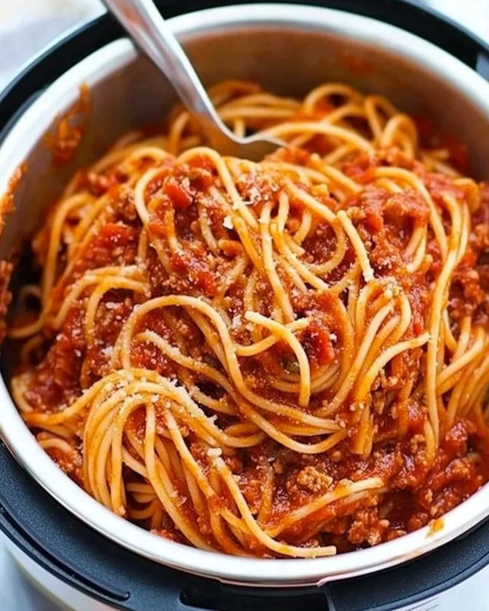 easy The Best Instant Pot Spaghetti picture
