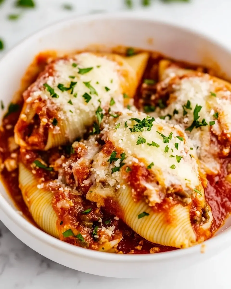 Delicious The Best Italian Stuffed Shells dish photo
