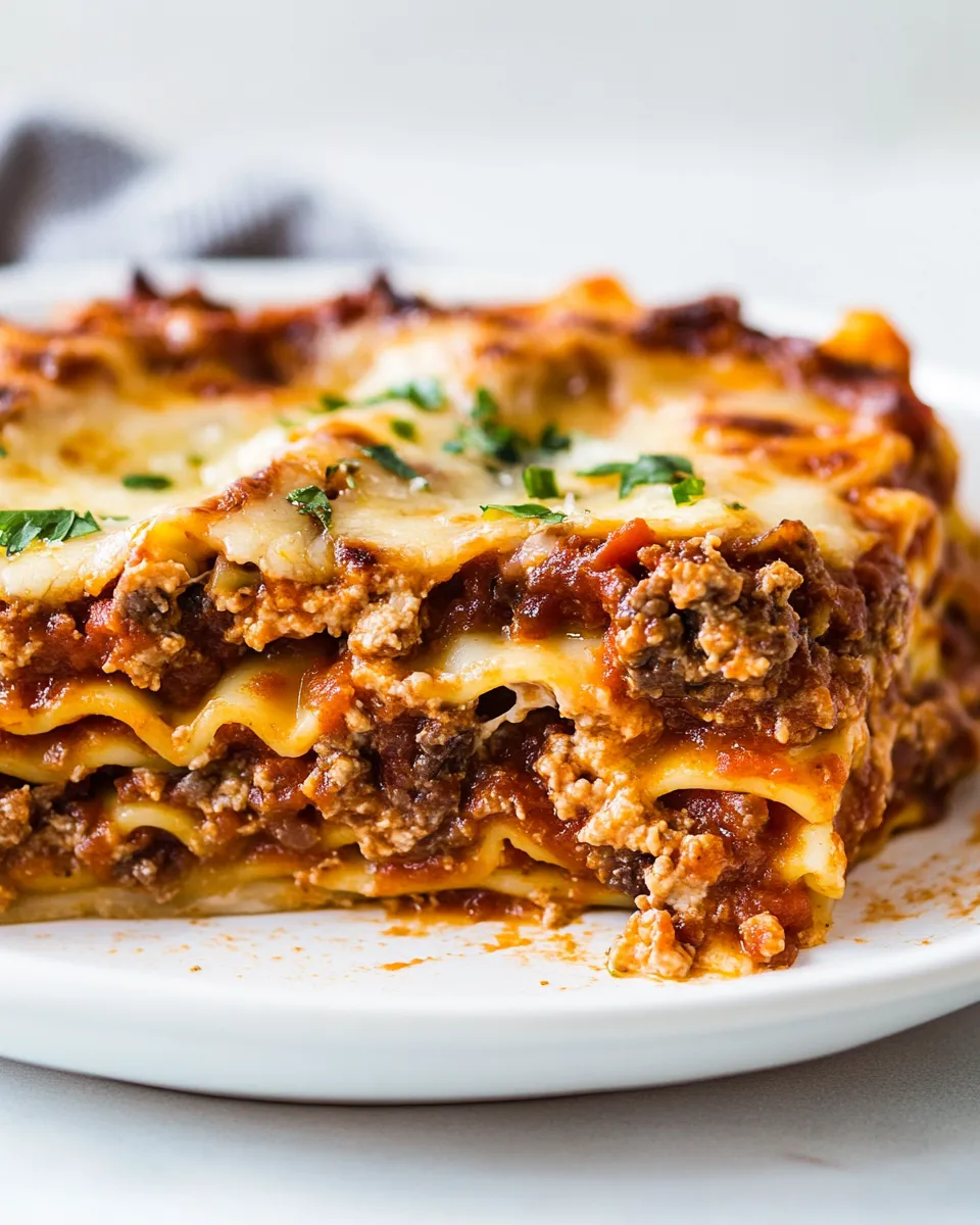 Homemade The Best Lasagna Recipe photo