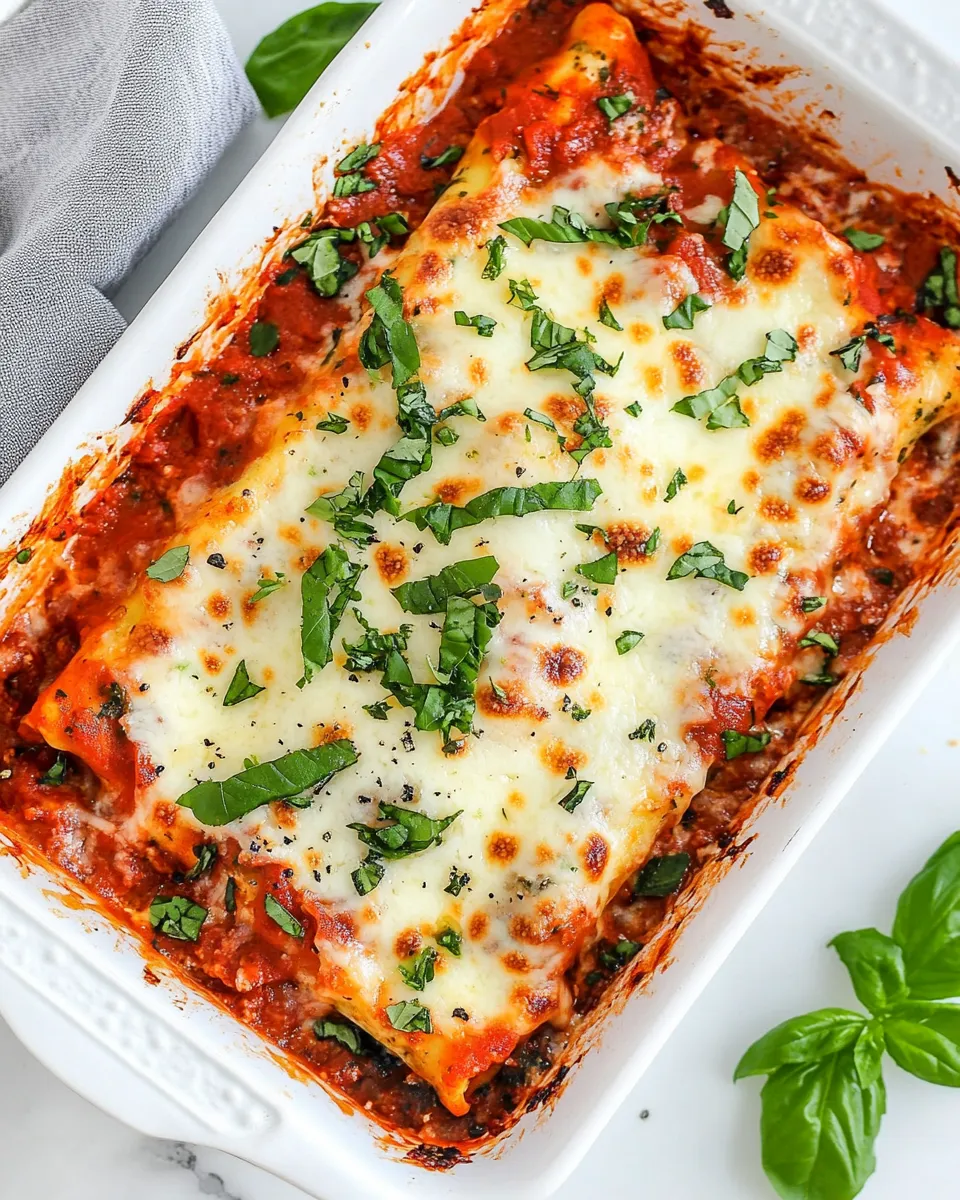classic The Best Manicotti EVER! image