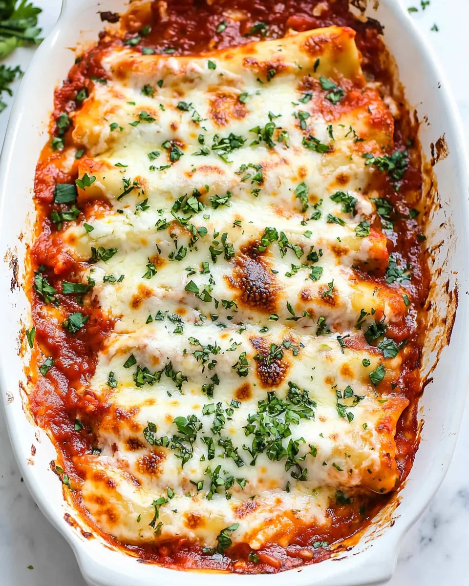 delicious The Best Manicotti EVER! dish photo